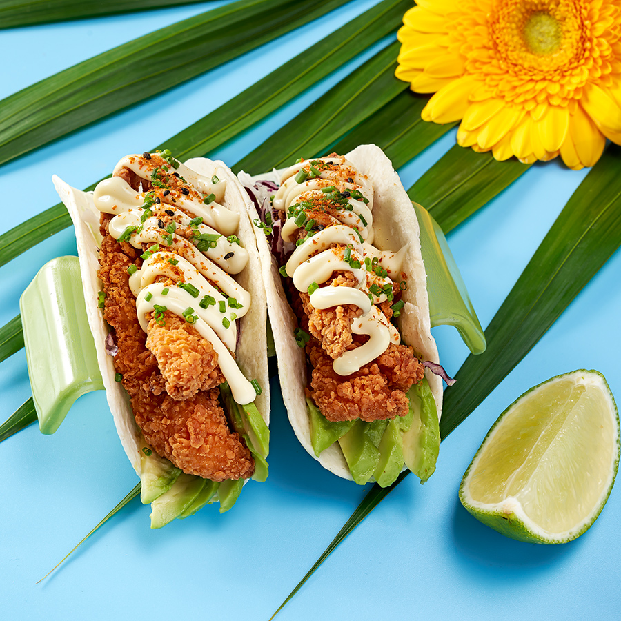TACOS FRIED CHICKEN