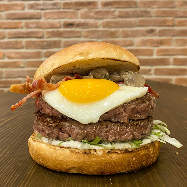 Bacon &amp; Egg Burger Double